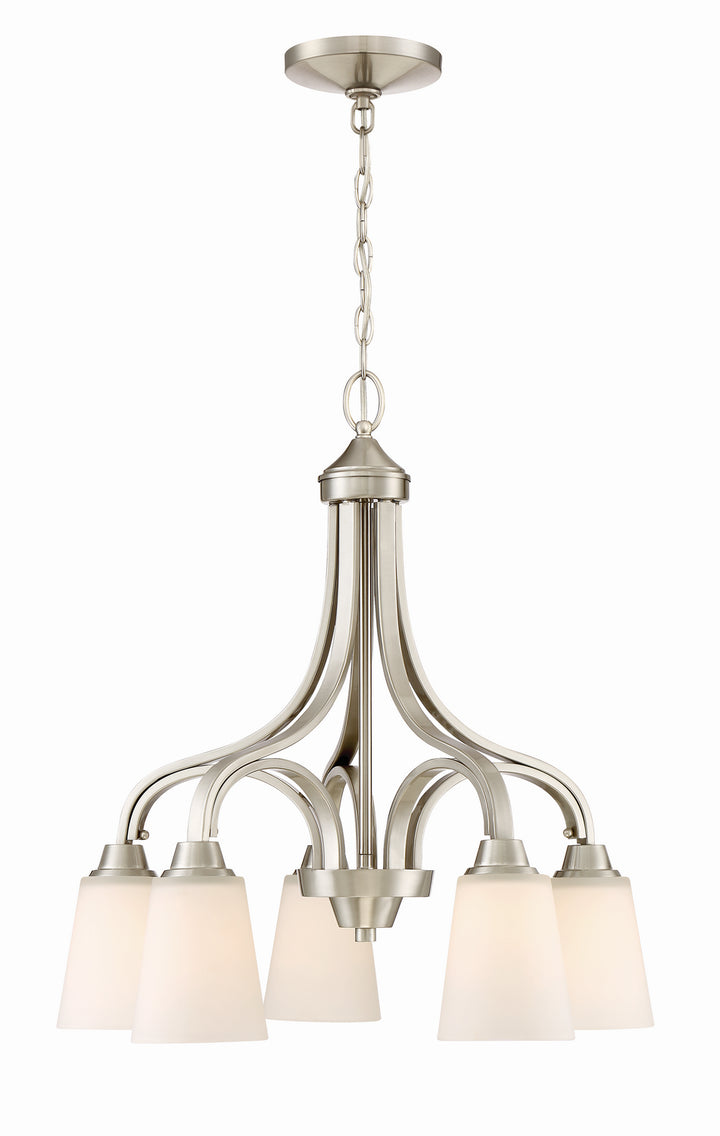 Craftmade Canada - 41915-BNK - Five Light Chandelier - Grace - Brushed Polished Nickel