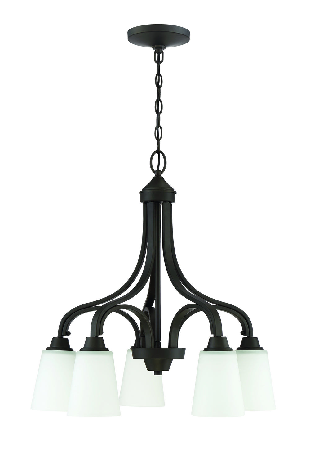 Craftmade Canada - 41915-ESP - Five Light Chandelier - Grace - Espresso
