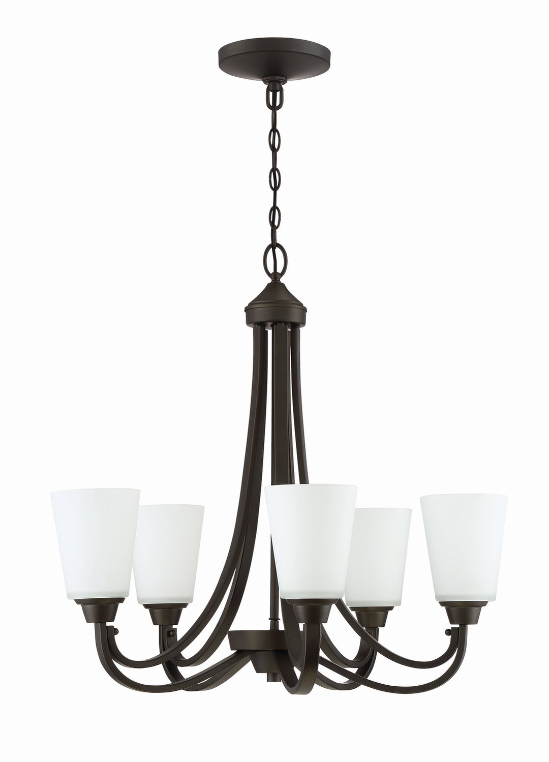 Craftmade Canada - 41925-ESP - Five Light Chandelier - Grace - Espresso