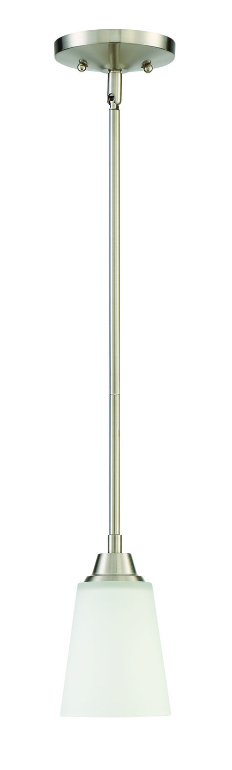Craftmade Canada - 41991-BNK - One Light Mini Pendant - Grace - Brushed Polished Nickel
