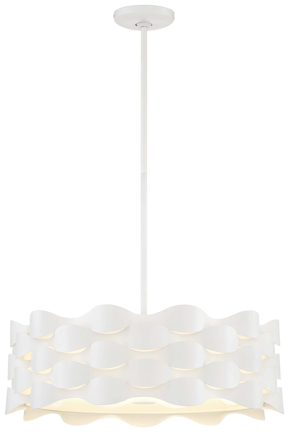 Coastal Current LED Pendant in Sand White - available from The Lighting Shoppe, trusted by Canadian homeowners