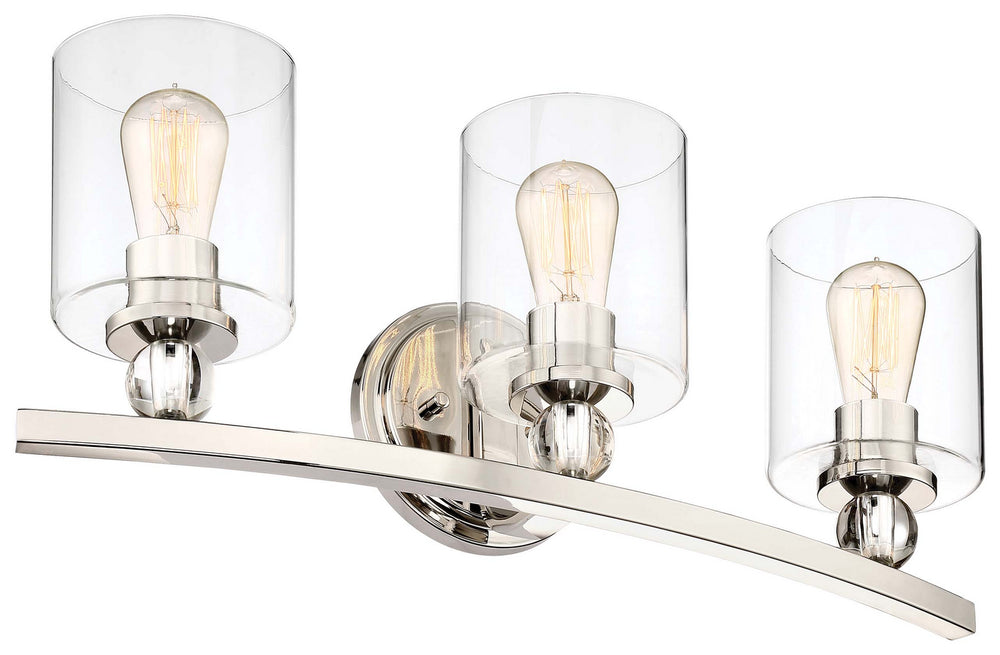 Minka-Lavery - 3073-613 - Three Light Bath - Studio 5 - Polished Nickel