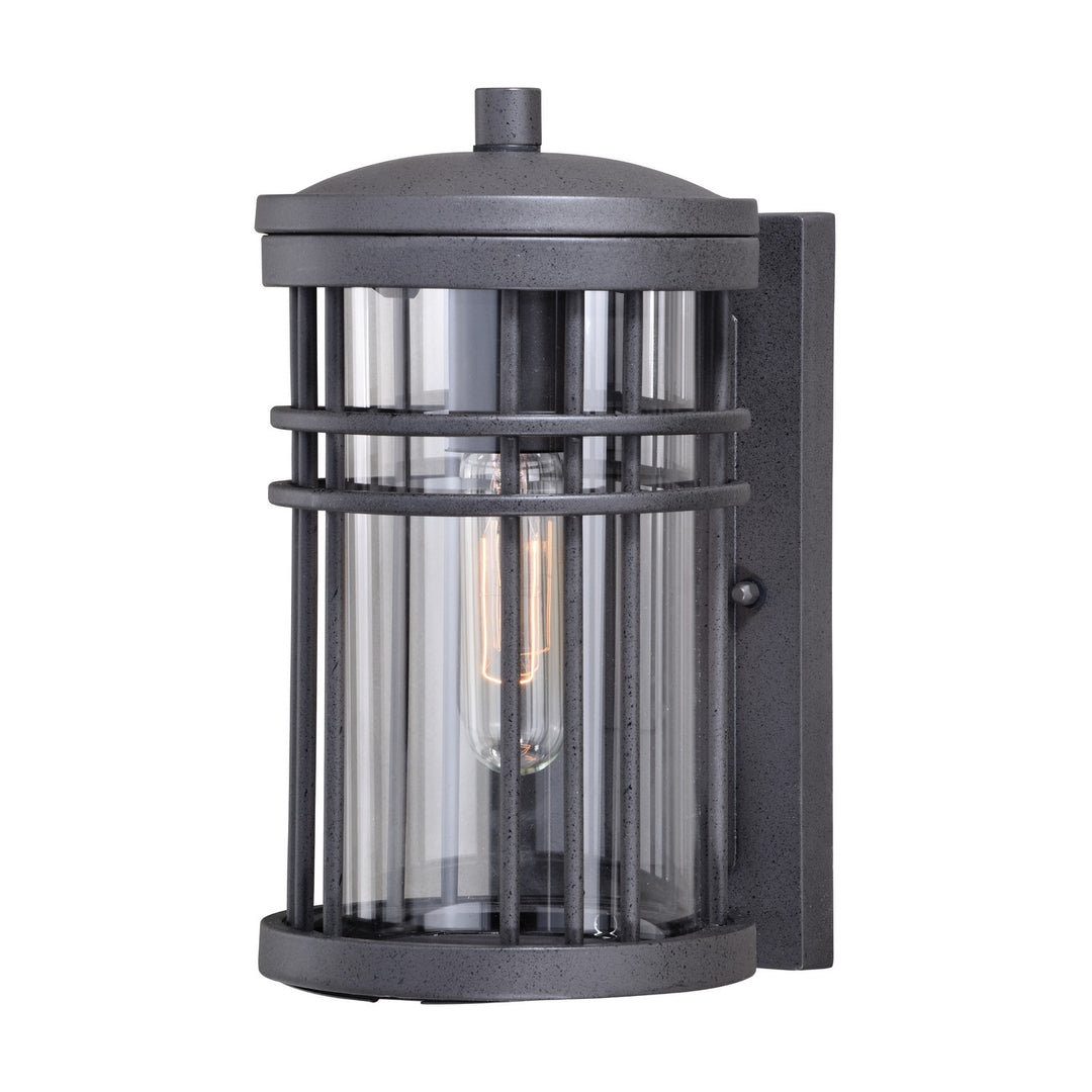 Wrightwood One Light Outdoor Wall Mount in Vintage Black