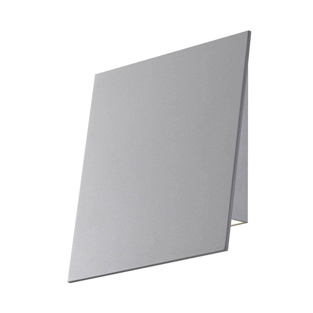 Angled Plane LED Wall Sconce in Textured Gray - available from The Lighting Shoppe, trusted by Canadian homeowners