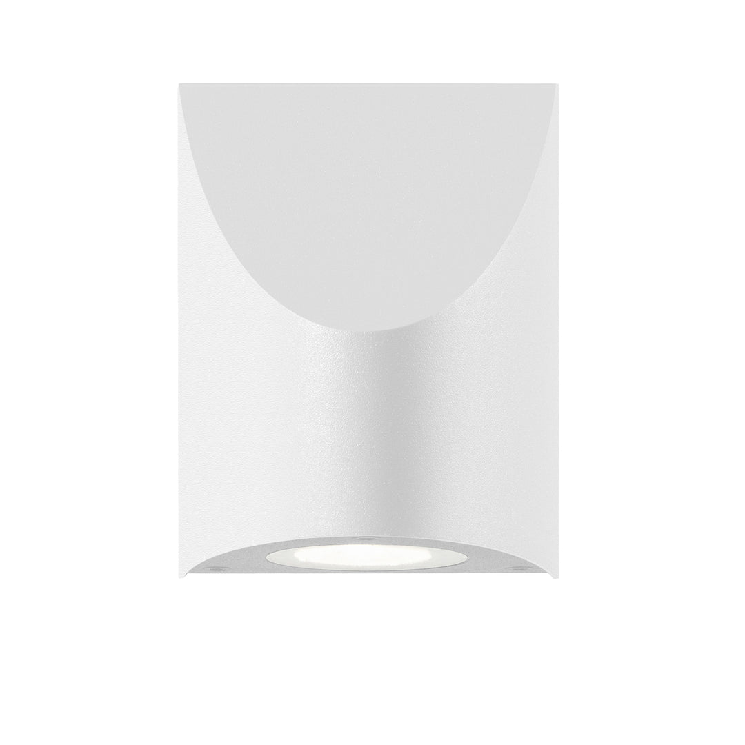 Shear LED Wall Sconce in Textured White - available from The Lighting Shoppe, trusted by Canadian homeowners