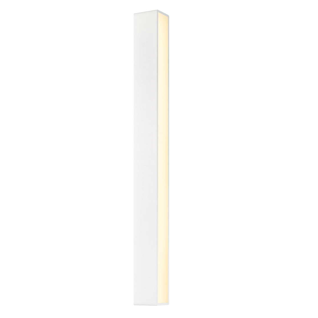 Sideways LED Wall Sconce in Textured White - available from The Lighting Shoppe, trusted by Canadian homeowners