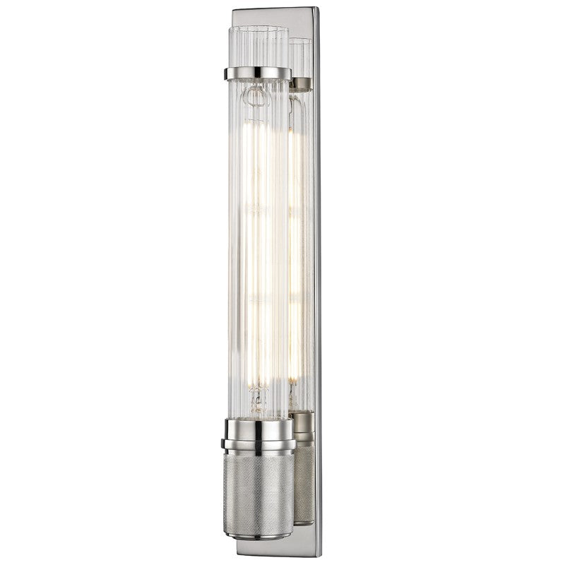 Hudson Valley Canada - 1200-PN - One Light Wall Sconce - Shaw - Polished Nickel