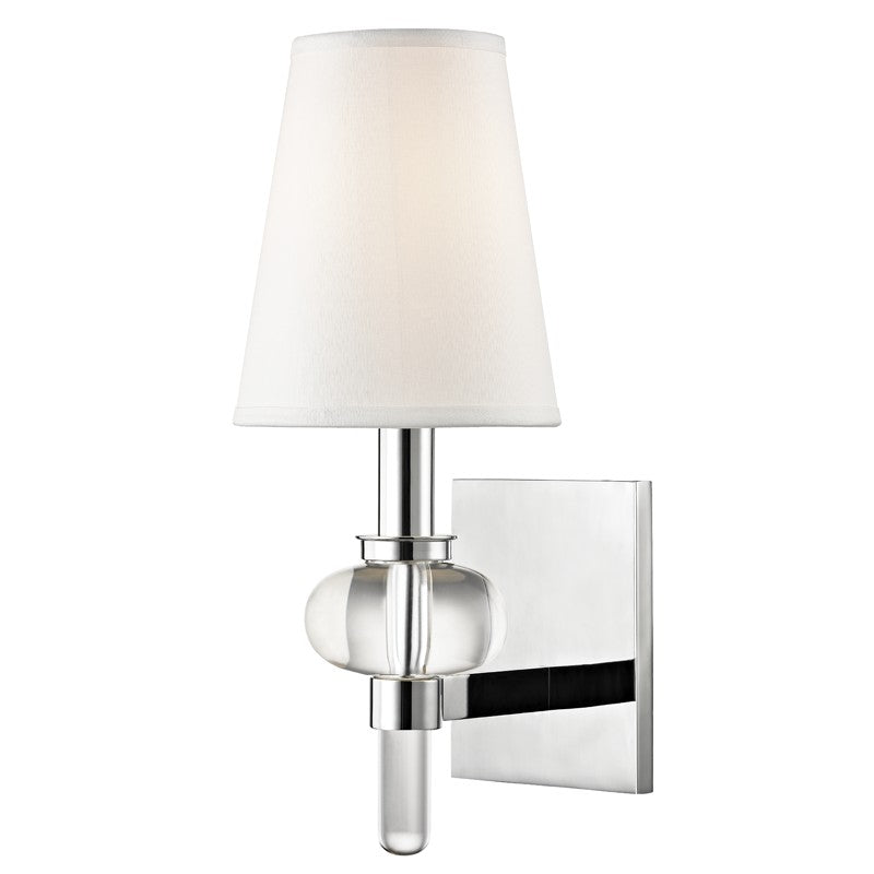 Hudson Valley Canada - 1900-PC - One Light Wall Sconce - Luna - Polished Chrome