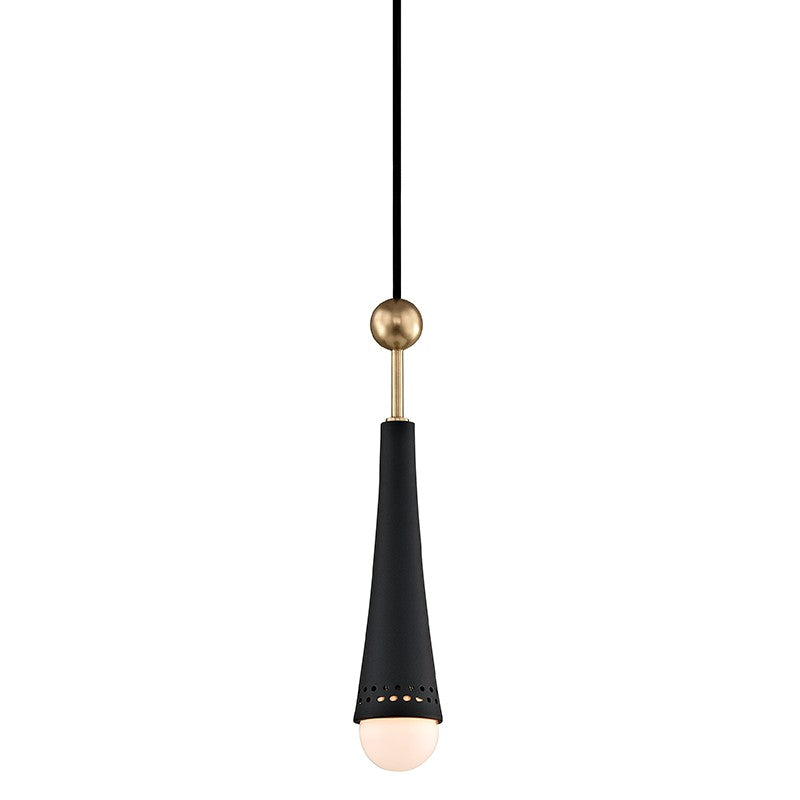 Tupelo LED Pendant in Aged Brass - available from The Lighting Shoppe, trusted by Canadian homeowners