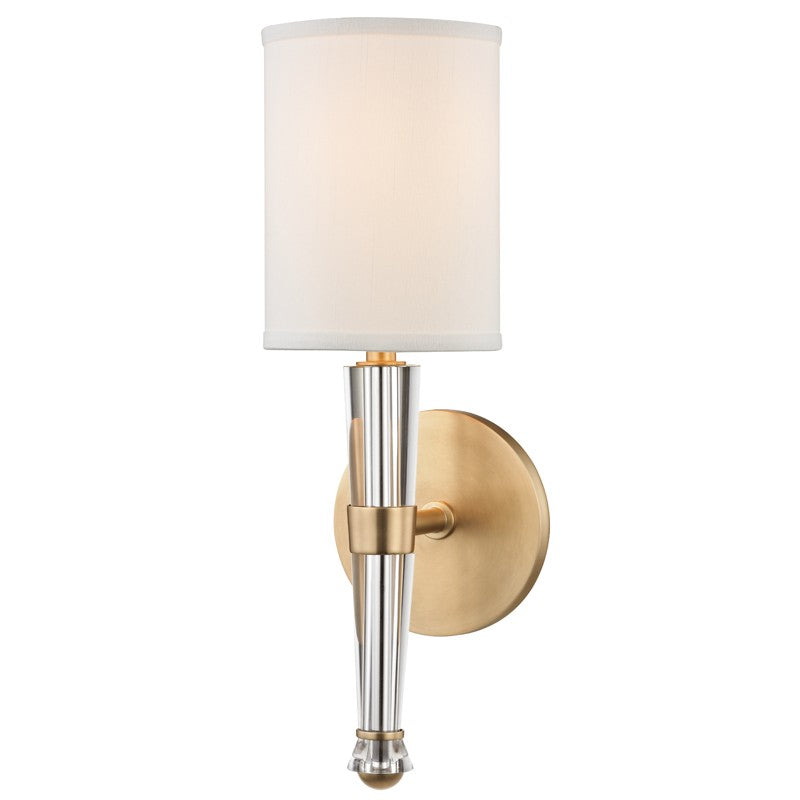 Hudson Valley Canada - 4110-AGB - One Light Wall Sconce - Volta - Aged Brass