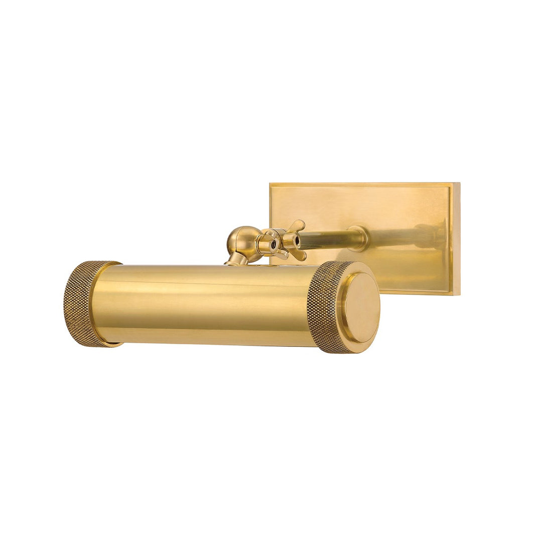 Ridgewood One Light Picture Light in Aged Brass - available from The Lighting Shoppe, trusted by Canadian homeowners
