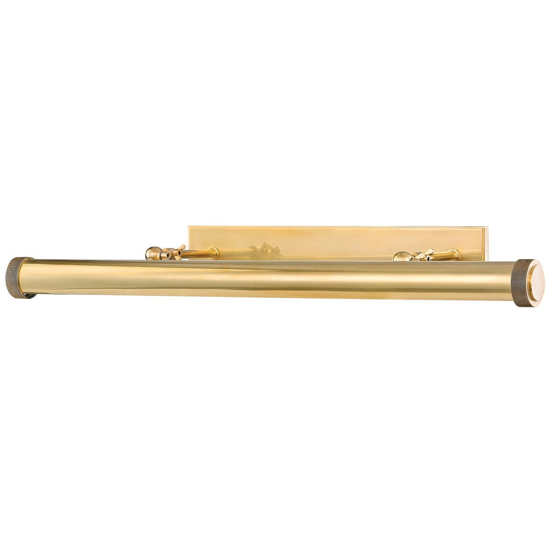 Ridgewood Four Light Picture Light in Aged Brass - available from The Lighting Shoppe, trusted by Canadian homeowners