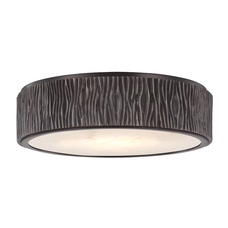 Crispin LED Flush Mount in Old Bronze - available from The Lighting Shoppe, trusted by Canadian homeowners