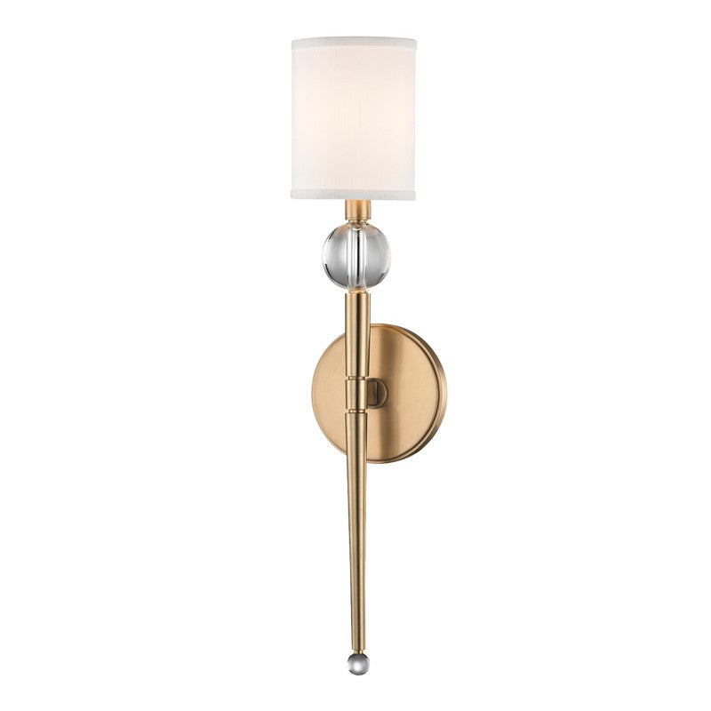 Hudson Valley Canada - 8421-AGB - One Light Wall Sconce - Rockland - Aged Brass