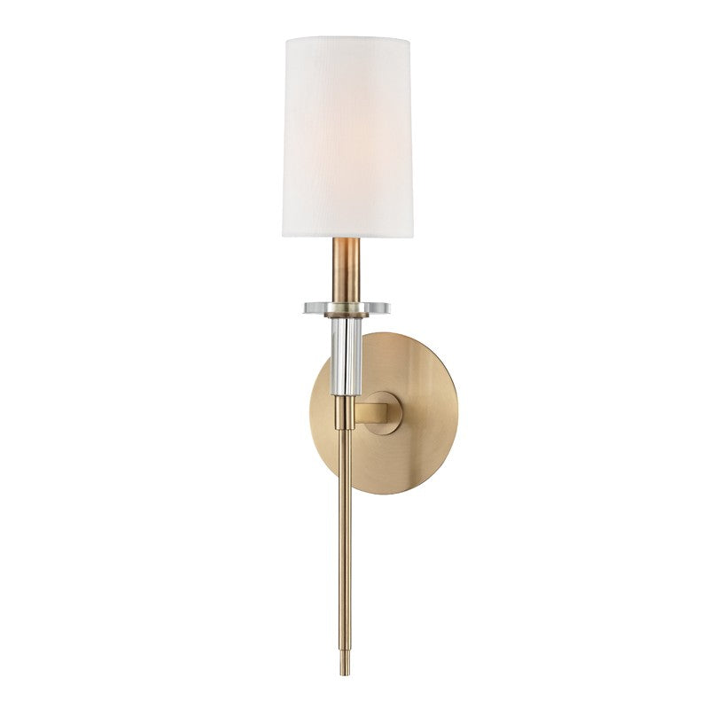 Hudson Valley Canada - 8511-AGB - One Light Wall Sconce - Amherst - Aged Brass