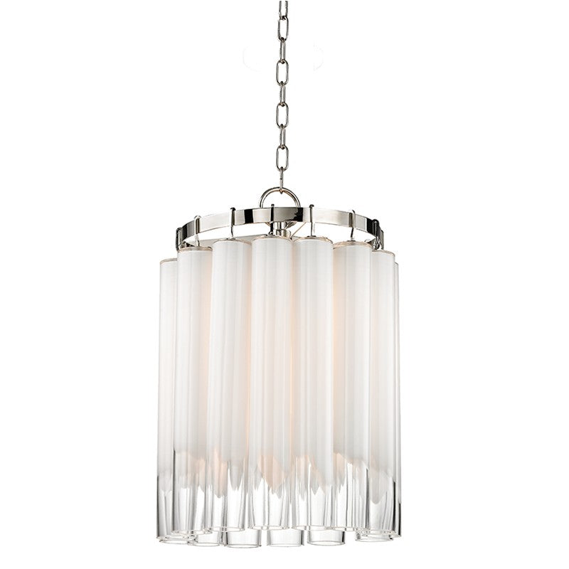 Hudson Valley Canada - 8915-PN - Four Light Chandelier - Tyrell - Polished Nickel