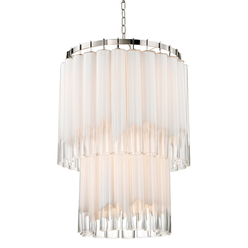 Hudson Valley Canada - 8924-PN - Nine Light Chandelier - Tyrell - Polished Nickel