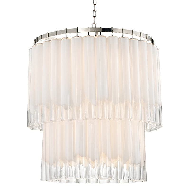 Hudson Valley Canada - 8932-PN - 13 Light Chandelier - Tyrell - Polished Nickel