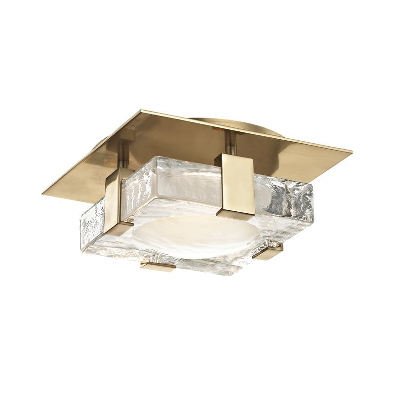 Hudson Valley Canada - 9808-AGB - LED Wall Sconce - Bourne - Aged Brass