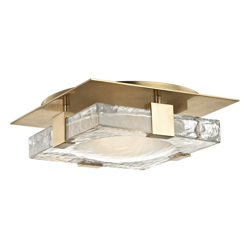 Hudson Valley Canada - 9811-AGB - LED Wall Sconce - Bourne - Aged Brass