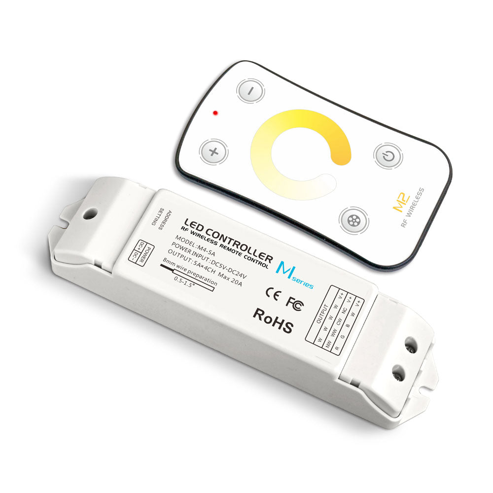 LED Color Temp Adjustable Controller in White - available from The Lighting Shoppe, trusted by Canadian homeowners
