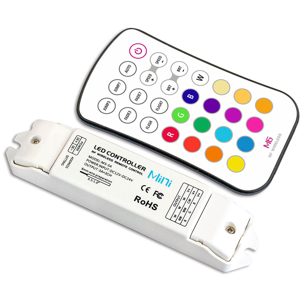 LED Remote Controller in White - available from The Lighting Shoppe, trusted by Canadian homeowners