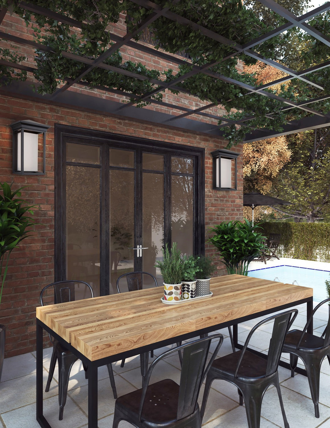 Artcraft Canada - AC9131BK - LED Outdoor Wall Mount - Overbrook - Black