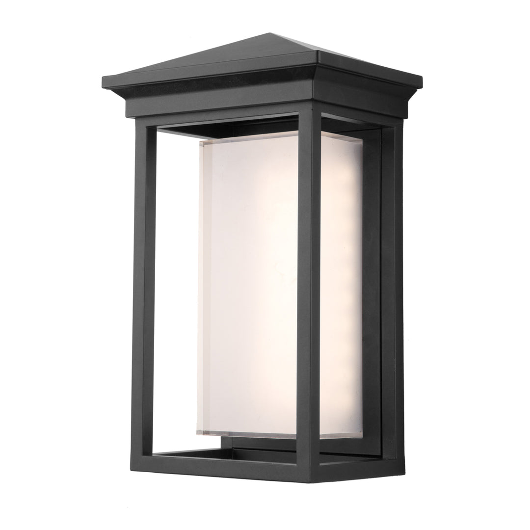 Overbrook LED Outdoor Wall Mount in Black - available from The Lighting Shoppe, trusted by Canadian homeowners