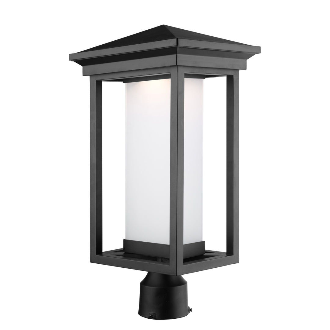 Overbrook LED Post Lantern in Black - available from The Lighting Shoppe, trusted by Canadian homeowners