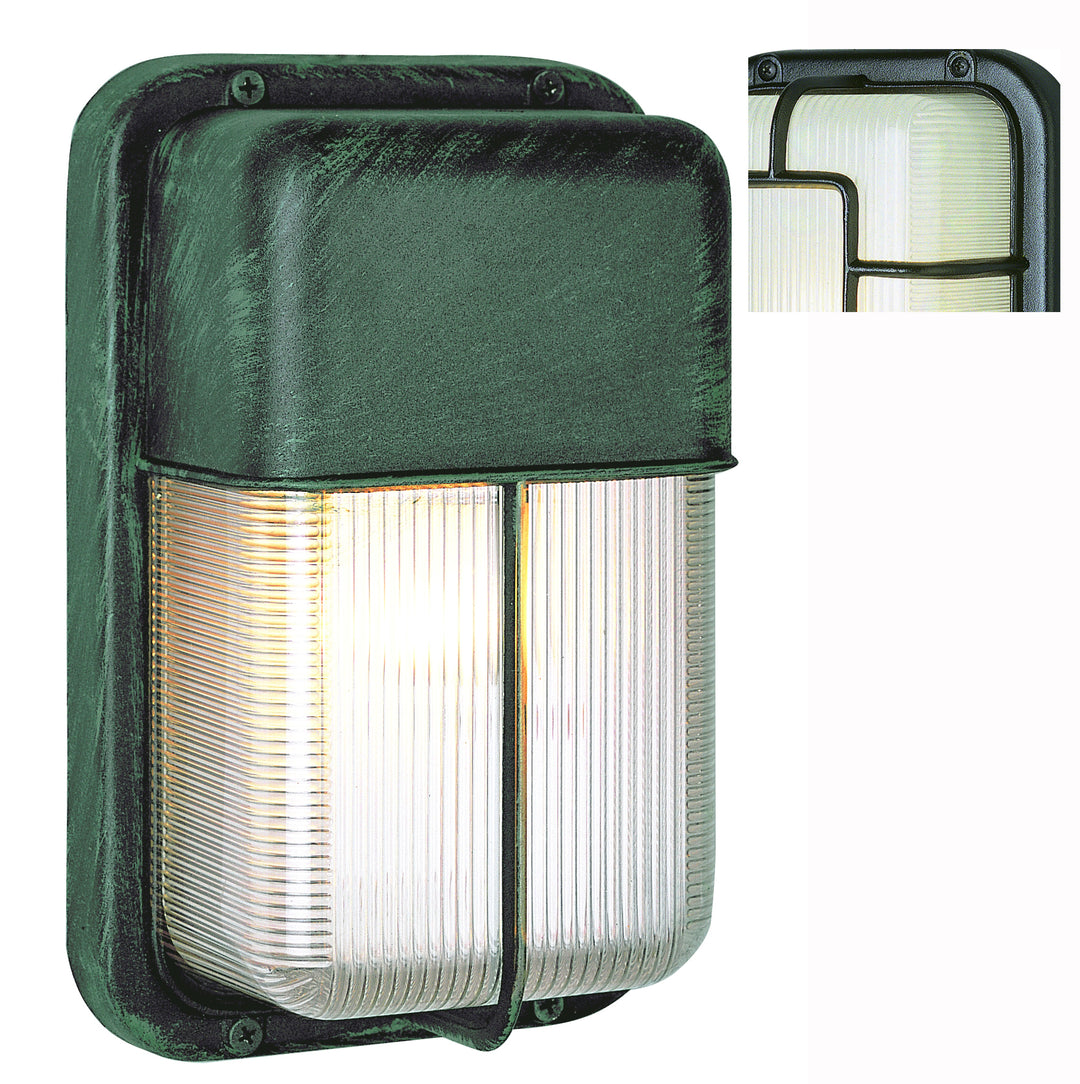Well One Light Bulkhead in Black - available from The Lighting Shoppe, trusted by Canadian homeowners