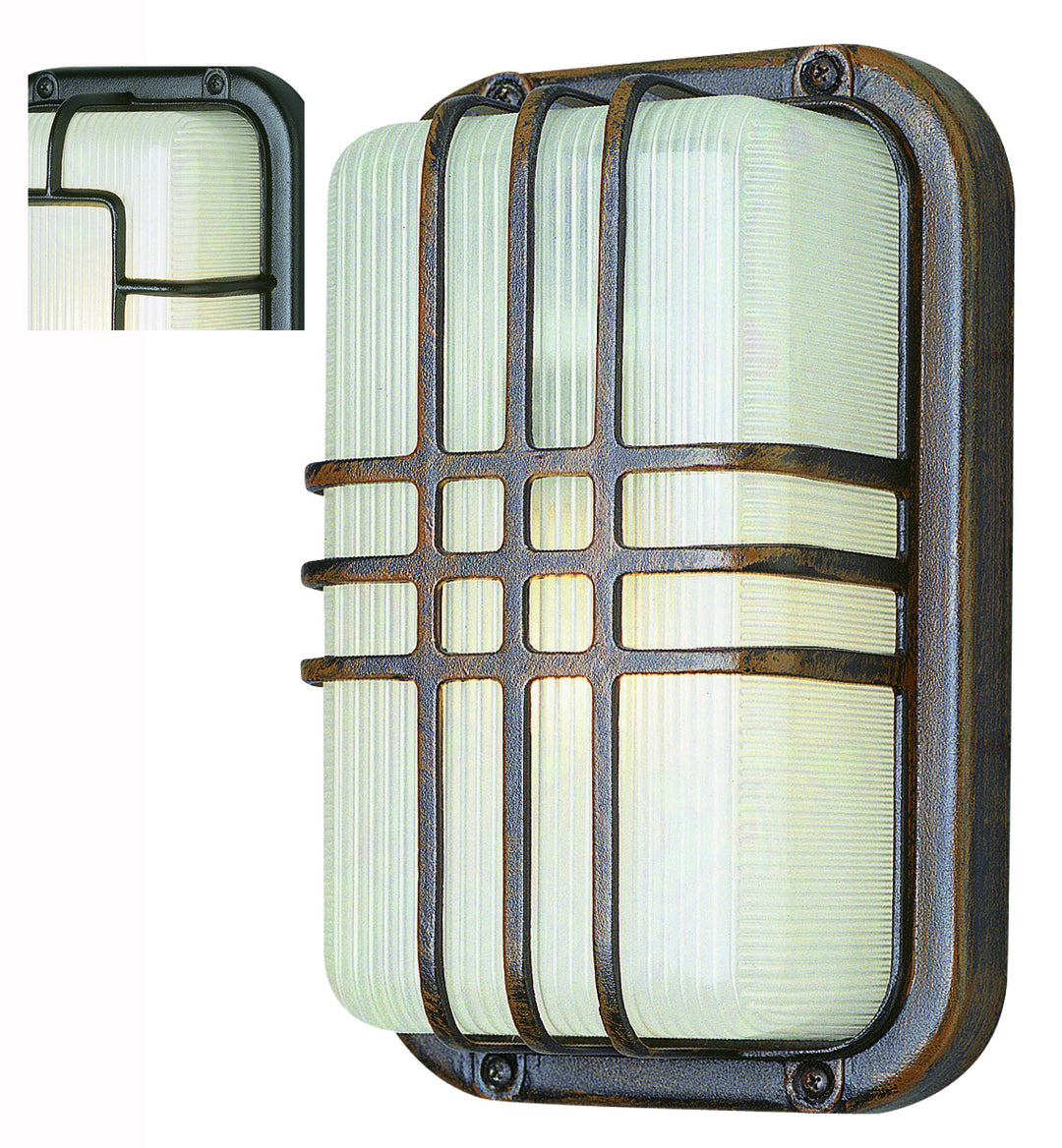 Walker One Light Bulkhead in Black - available from The Lighting Shoppe, trusted by Canadian homeowners