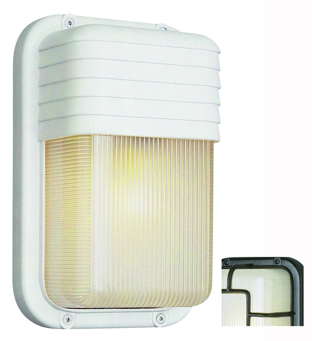 Mesa One Light Bulkhead in Black - available from The Lighting Shoppe, trusted by Canadian homeowners