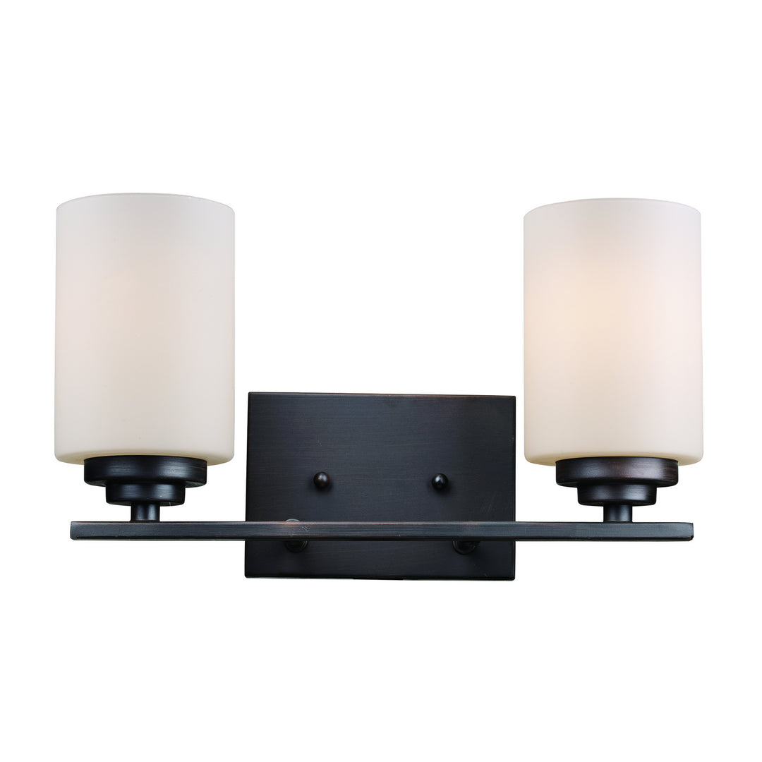 Mod Pod Two Light Vanity Bar in Rubbed Oil Bronze - available from The Lighting Shoppe, trusted by Canadian homeowners