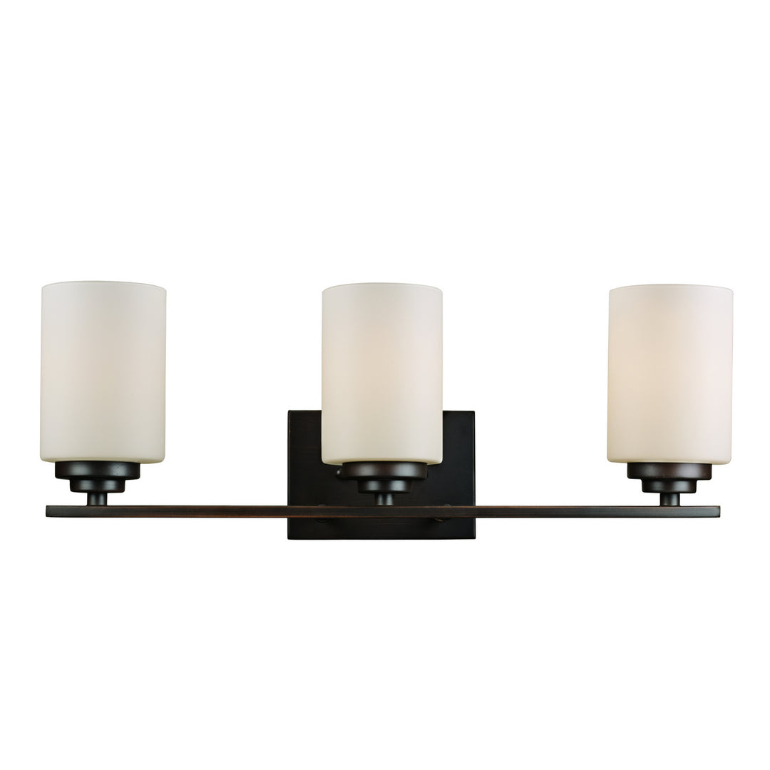 Mod Pod Three Light Vanity Bar in Rubbed Oil Bronze - available from The Lighting Shoppe, trusted by Canadian homeowners