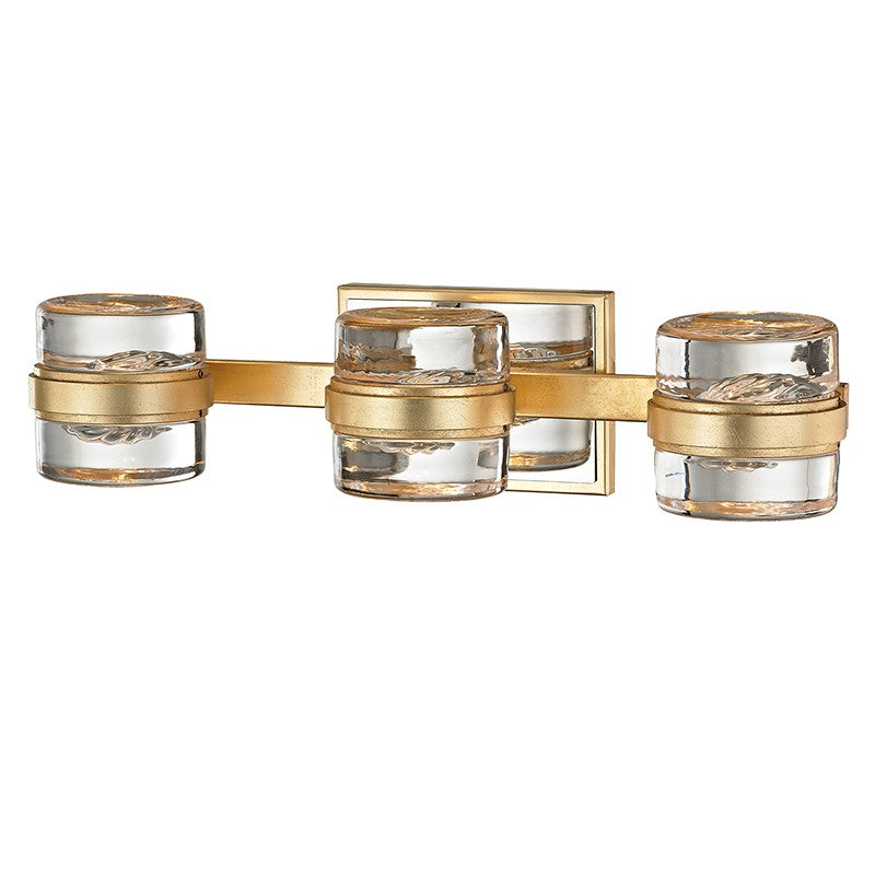 Troy Lighting Canada - B5683-GL - Three Light Bath And Vanity - Splash - Gold Leaf