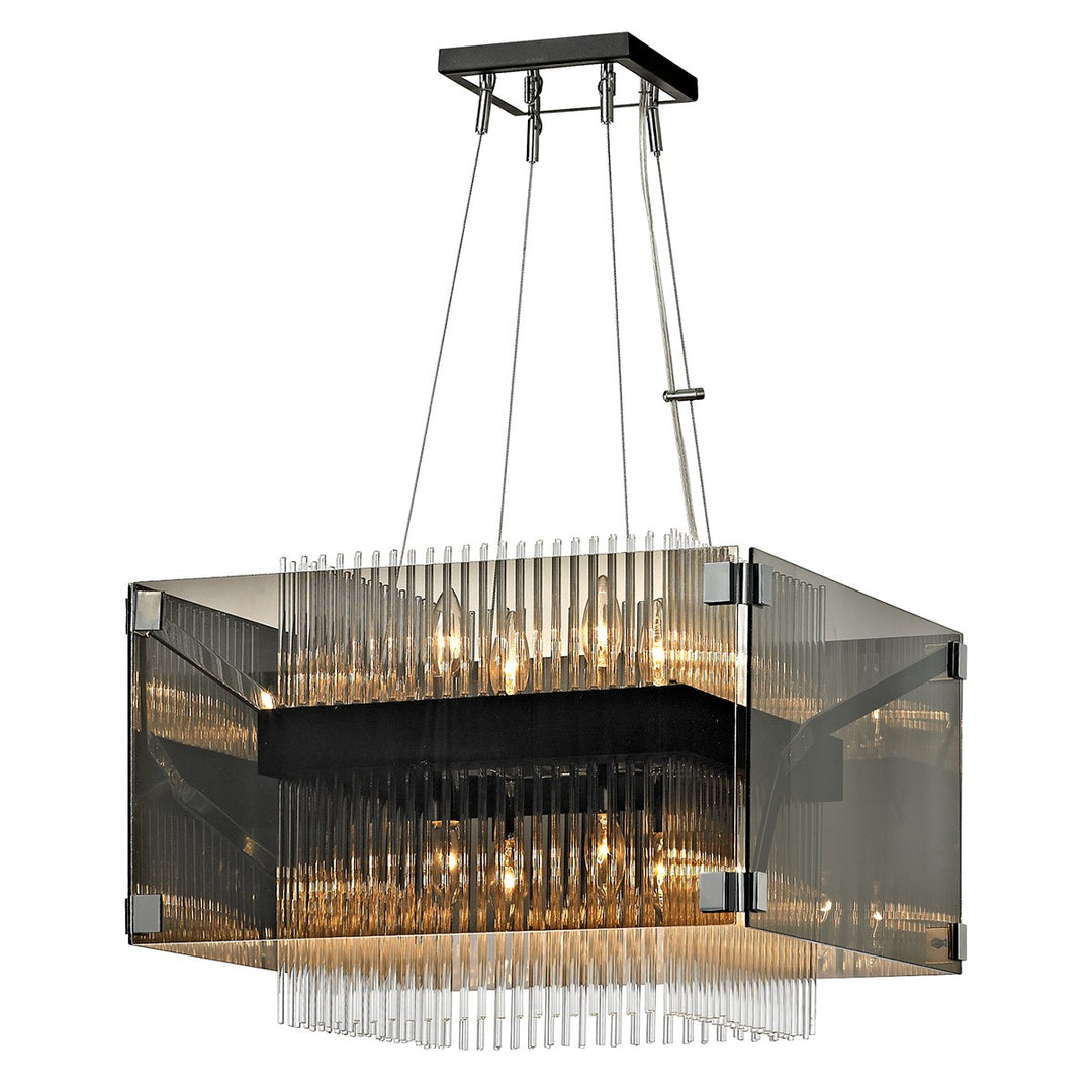 Troy Lighting Canada - F5905-BRZ/PC - Eight Light Chandelier - Apollo - Bronze