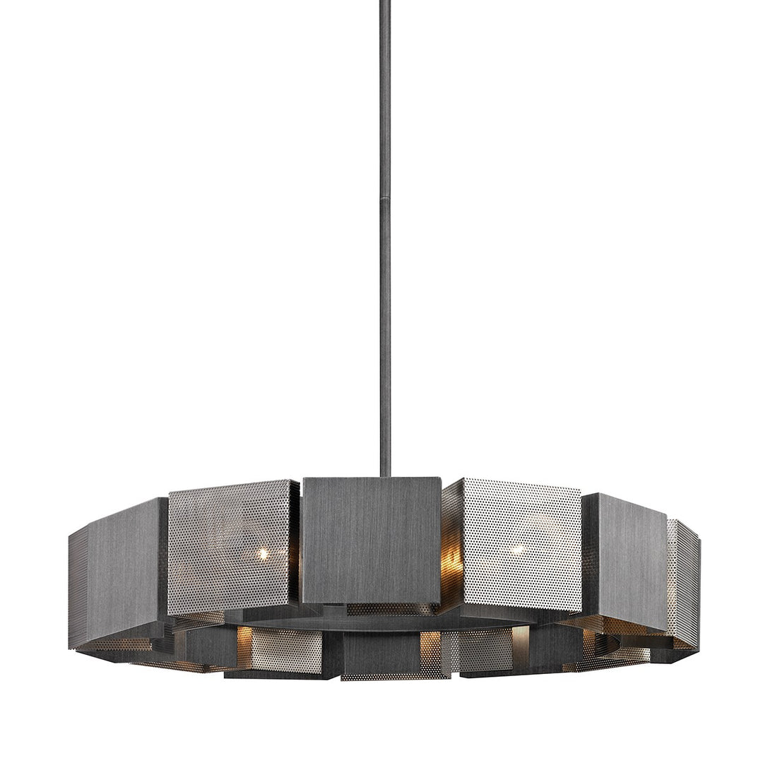 Troy Lighting Canada - F6046-GRA/BN - 14 Light Chandelier - Impression - Graphite