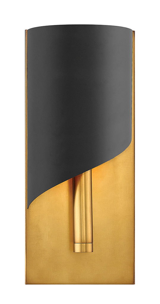 Gigi LED Wall Sconce in Heritage Brass - available from The Lighting Shoppe, trusted by Canadian homeowners