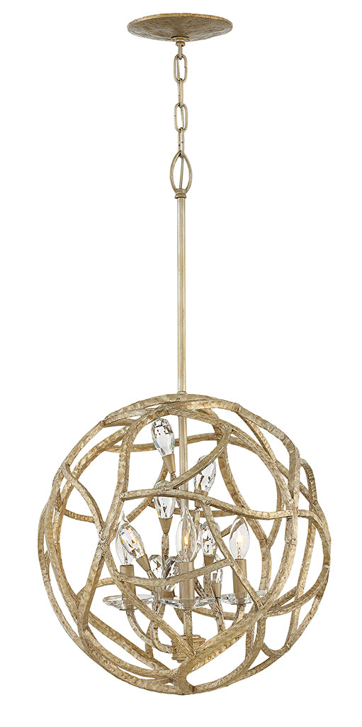 Eve LED Chandelier in Champagne Gold - available from The Lighting Shoppe, trusted by Canadian homeowners