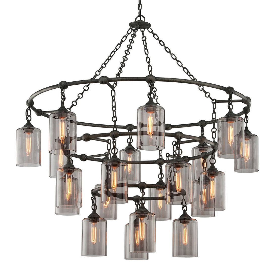 Troy Lighting Canada - F4426-APW - 20 Light Chandelier - Gotham - Aged Pewter