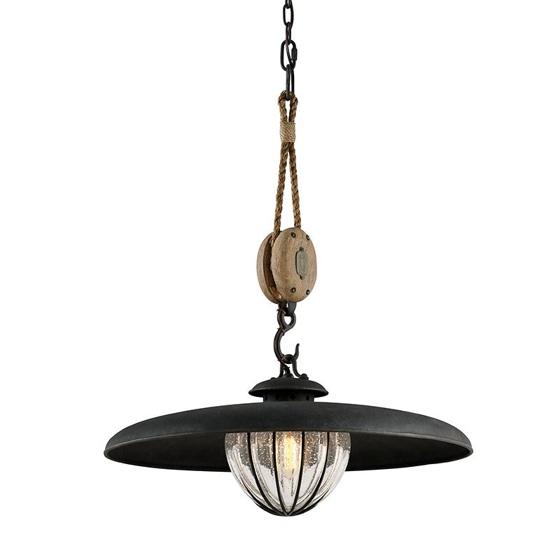 Troy Lighting Canada - F4906-FOR - One Light Pendant - Murphy - Forged Iron