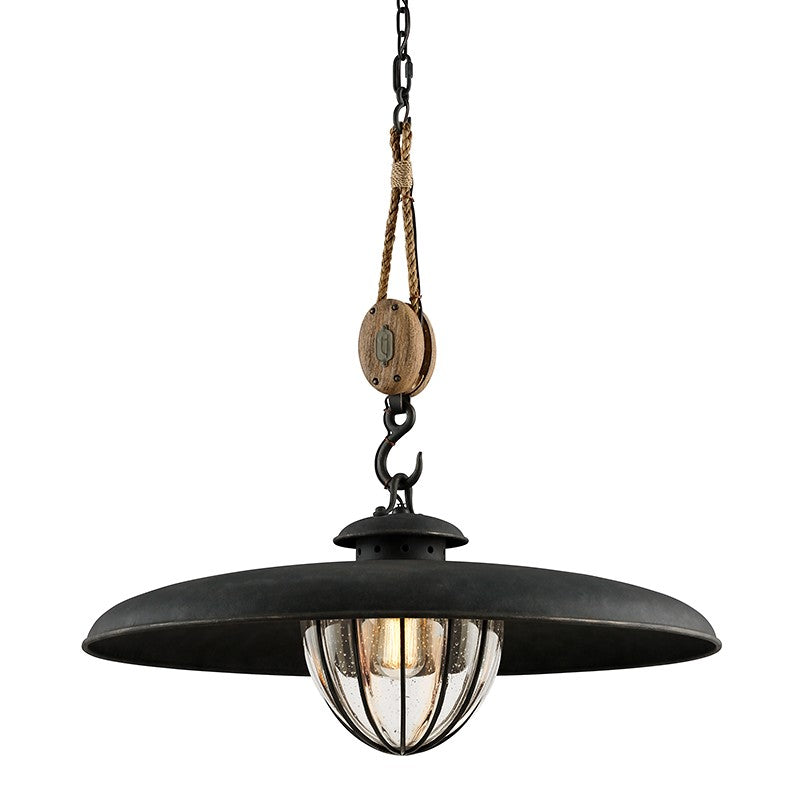 Troy Lighting Canada - F4907-FOR - One Light Pendant - Murphy - Forged Iron