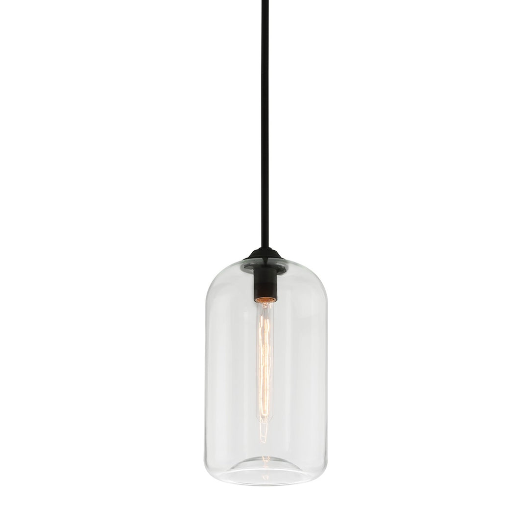 District One Light Pendant in Soft Black - available from The Lighting Shoppe, trusted by Canadian homeowners