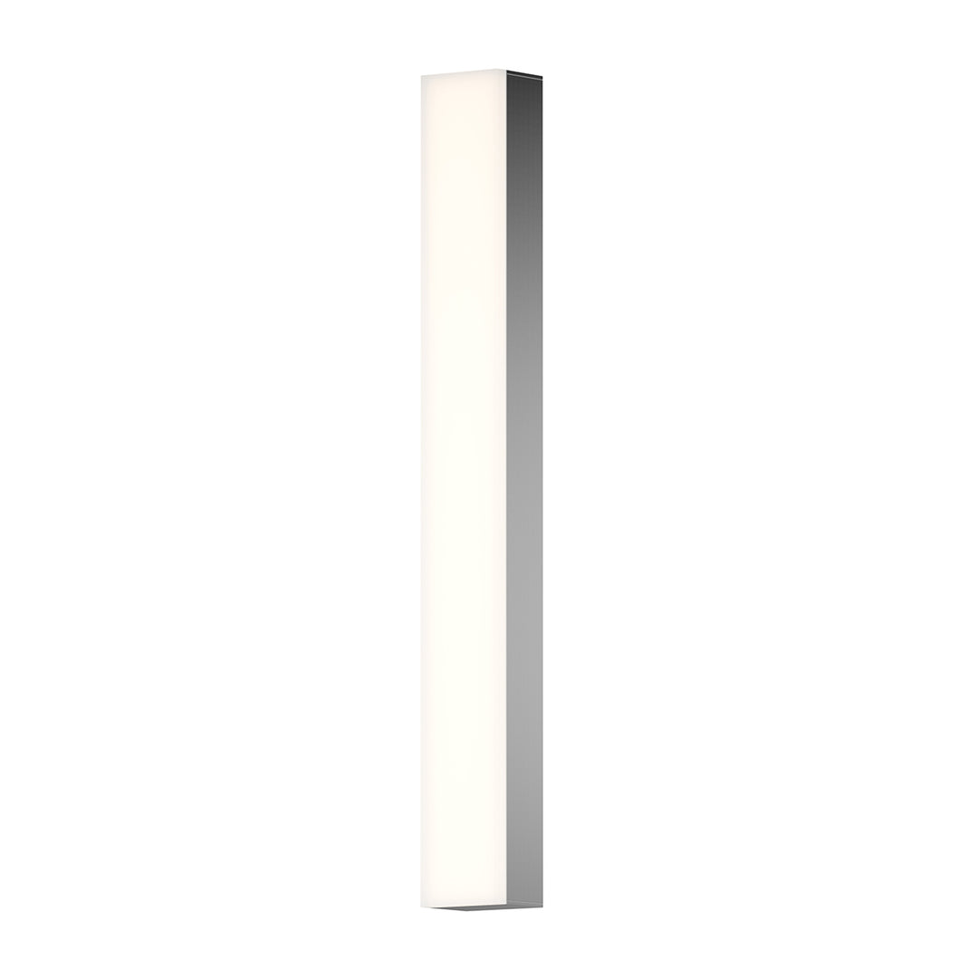Solid Glass Bar LED Bath Bar in Satin Nickel - available from The Lighting Shoppe, trusted by Canadian homeowners
