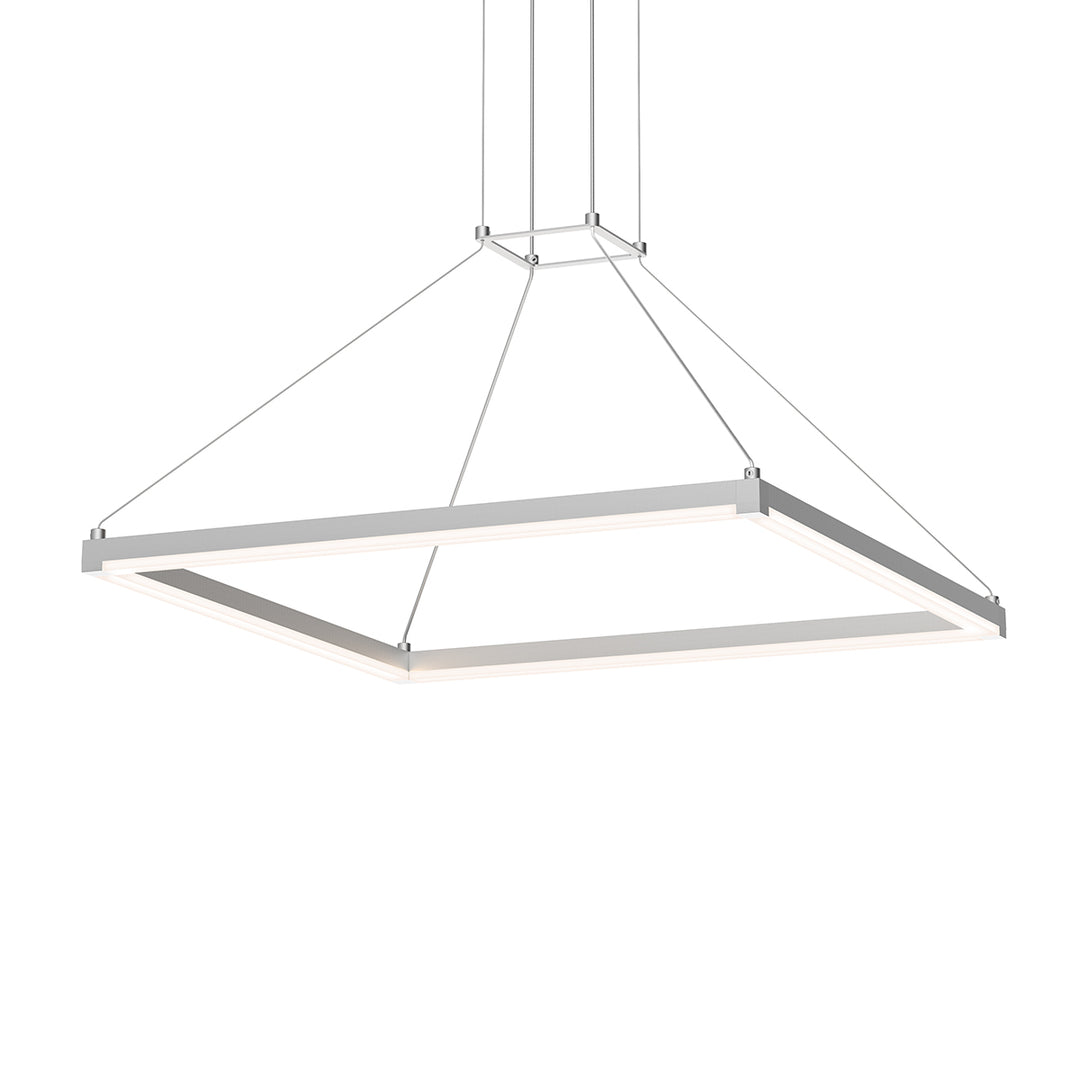 Sonneman - 2787.16 - LED Pendant - Stix Square - Bright Satin Aluminum