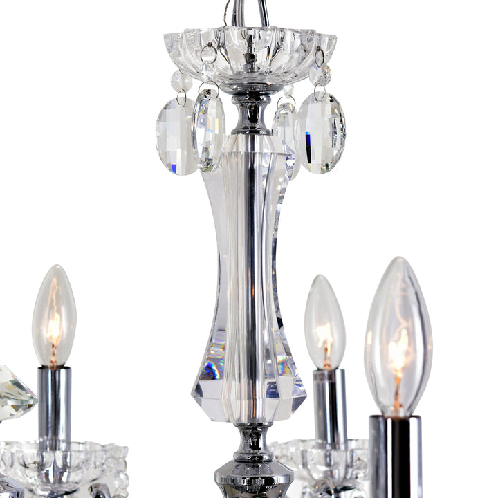 CWI Lighting Canada - 2016P46C-12 - 12 Light Chandelier - Flawless - Chrome