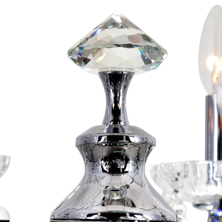 CWI Lighting Canada - 2016P46C-12 - 12 Light Chandelier - Flawless - Chrome