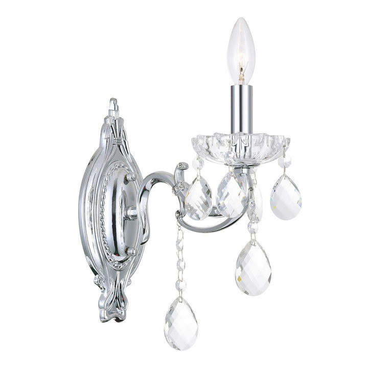 Flawless One Light Wall Sconce in Chrome - available from The Lighting Shoppe, trusted by Canadian homeowners