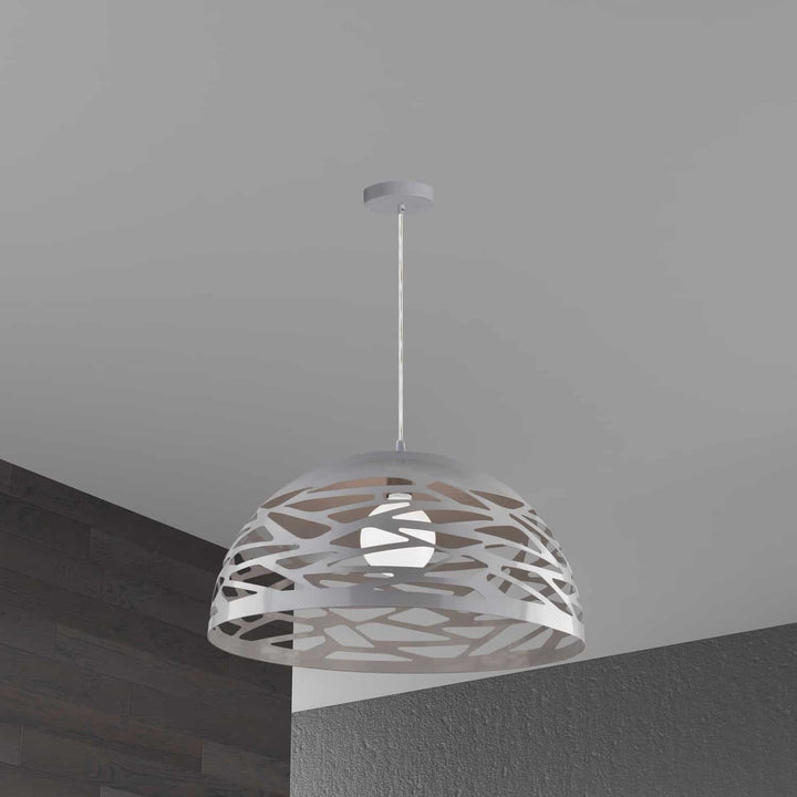 Dainolite Canada - COR-161P-MN - One Light Pendant - Coral - Grey