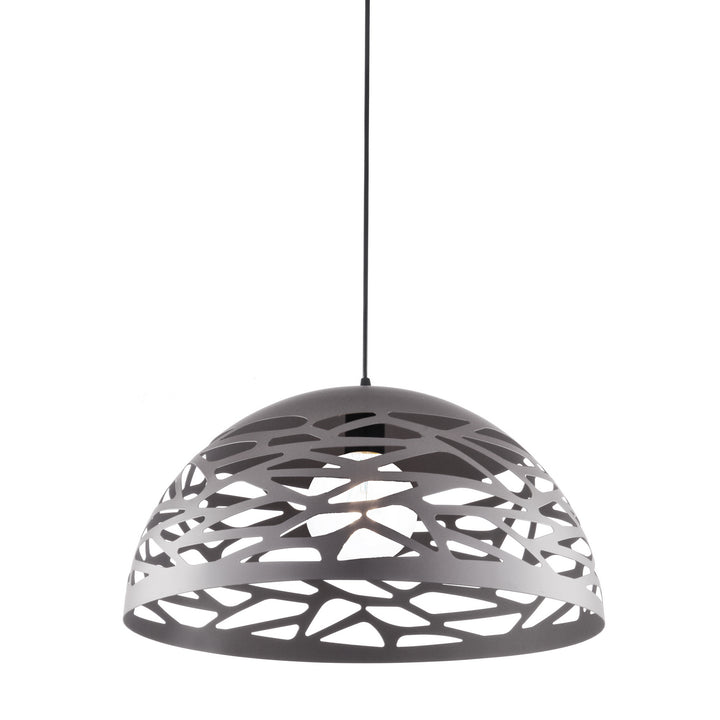 Coral One Light Pendant in Grey - available from The Lighting Shoppe, trusted by Canadian homeowners